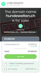 Mobile Screenshot of hundewelten.ch